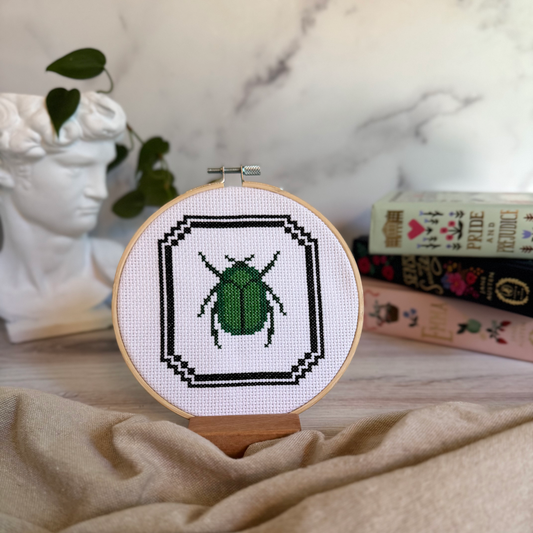 Jade Junebug Cross Stitch Kit